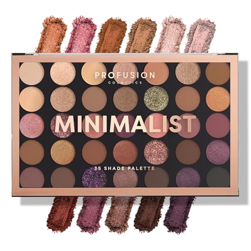Profusion 35 Shade Eyeshadow Palette - Matte, Shimmer & Glitter