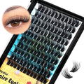 Dedila 120Pcs D Curl Cluster Lashes - Dramatic Volume Extensions