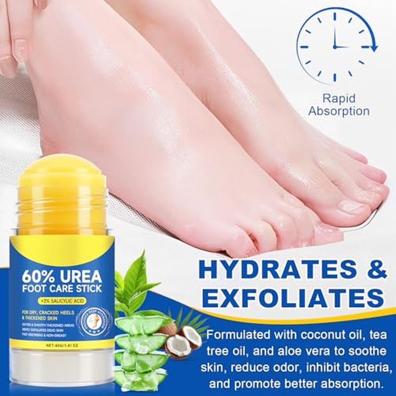 60% Urea Cream Stick with Salicylic Acid for Dry Cracked Heels