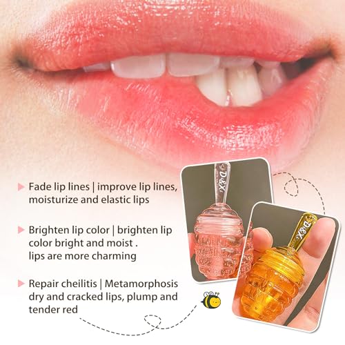 Honey Lip Oil Moisturizing Lip Gloss Set - 2 Pack