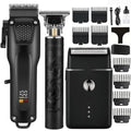 OIYO 3-in-1 Hair Cutting Kit for Men - Clipper, Trimmer & Shaver