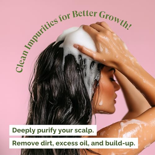 Onion & Rosemary Hair Growth Shampoo - Thickening & Strengthening, 16 oz