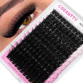 Fluffy Lash Clusters 200D Mink Effect Volume Eyelashes 10-18mm
