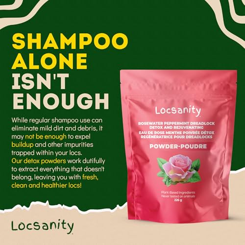 Locsanity Dreadlock Scalp Detox Powder - 8 fl oz