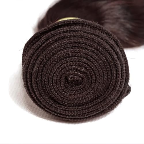 Brown Loose Wave Human Hair Bundles - 28-32 Inch #4 Extensions