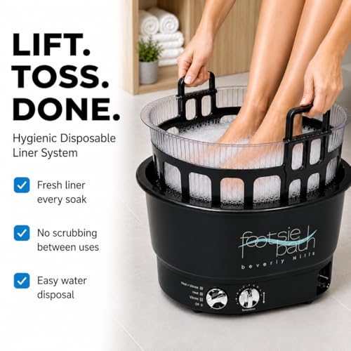 Professional Pedicure Foot Spa with Vibration & Timer