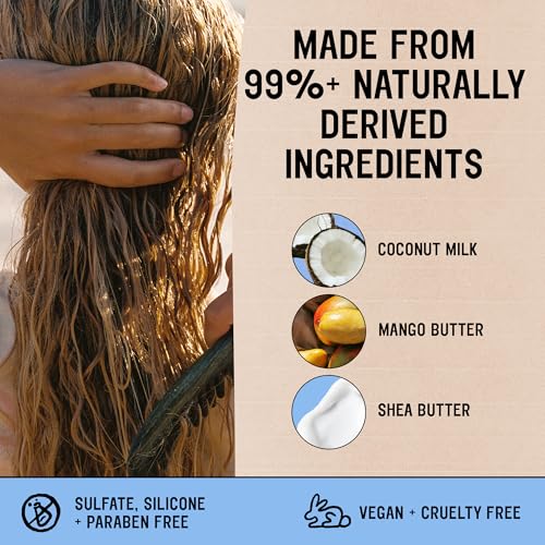 California Naturals Coconut Milk Conditioner for Dry Hair, 16.5 fl oz