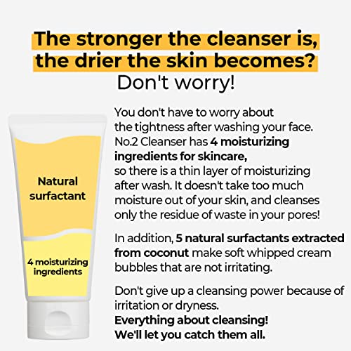 numbuzin No.2 Deep Cleansing Foam | Gentle Pore Cleanser