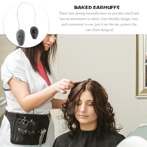 Silicone Ear Covers for Hair Dyeing | Heat & Water Resistant