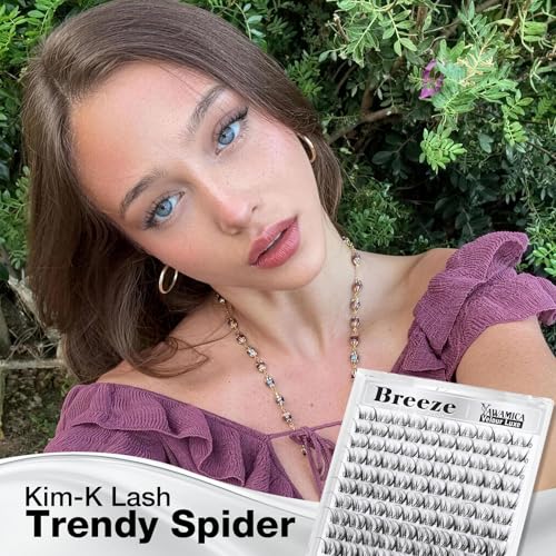 Wispy Fluffy Spider Lash Clusters - DD Curl Individual Lashes 10-14mm