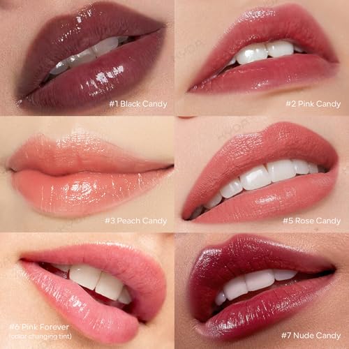 KYDA 3 Colors Honey Lipstick Tinted Lip Balm, Sheer Hydrating Honey Lipstick, with a Hint of Natural Sheer Tint, Moisturizing Lips Color, Nourishing Lip Balm