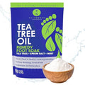 Tea Tree Oil Foot Soak with Epsom Salt & Mint by Truremedy Naturals - 14 oz