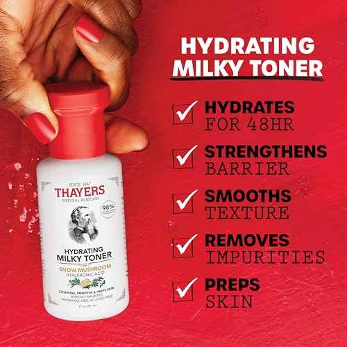 Thayers Purify & Hydrate Skin Care Set, Includes Rose Petal Facial Toner to Reduce Pores and Hydrating Milky Toner for 48H Hydration, 1 Skin Care Kit