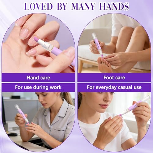 2-in-1 Cuticle Pusher & Oil Pen with Ceramic Tip