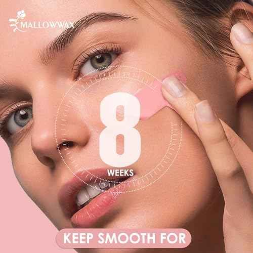 Hard Wax Beads, 1LB Pink Rose Wax Beans for Hair Removal, Waxing Beads Refill for Sensitive Skin, Perfect for Facial, Brazilian, Upper lip, Cheeks and Bikini Waxing at Home for Women Men