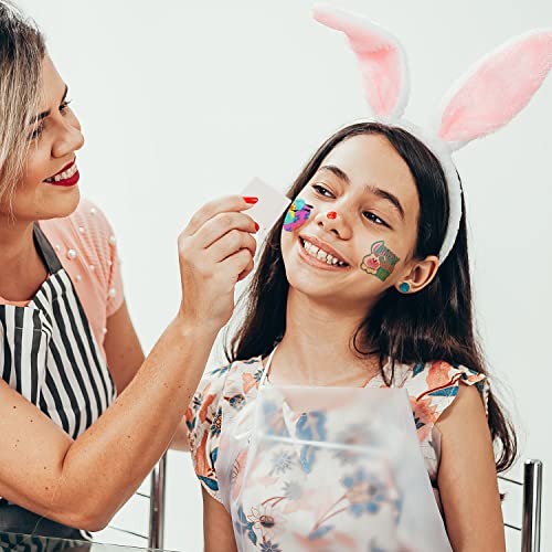 Easter Temporary Tattoo Stickers, 144-Pack Bulk