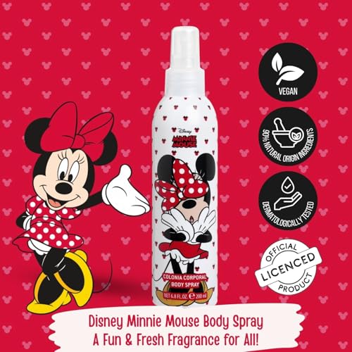 Disney Minnie Mouse Body Spray for Girls - 6.8oz Disney Gift