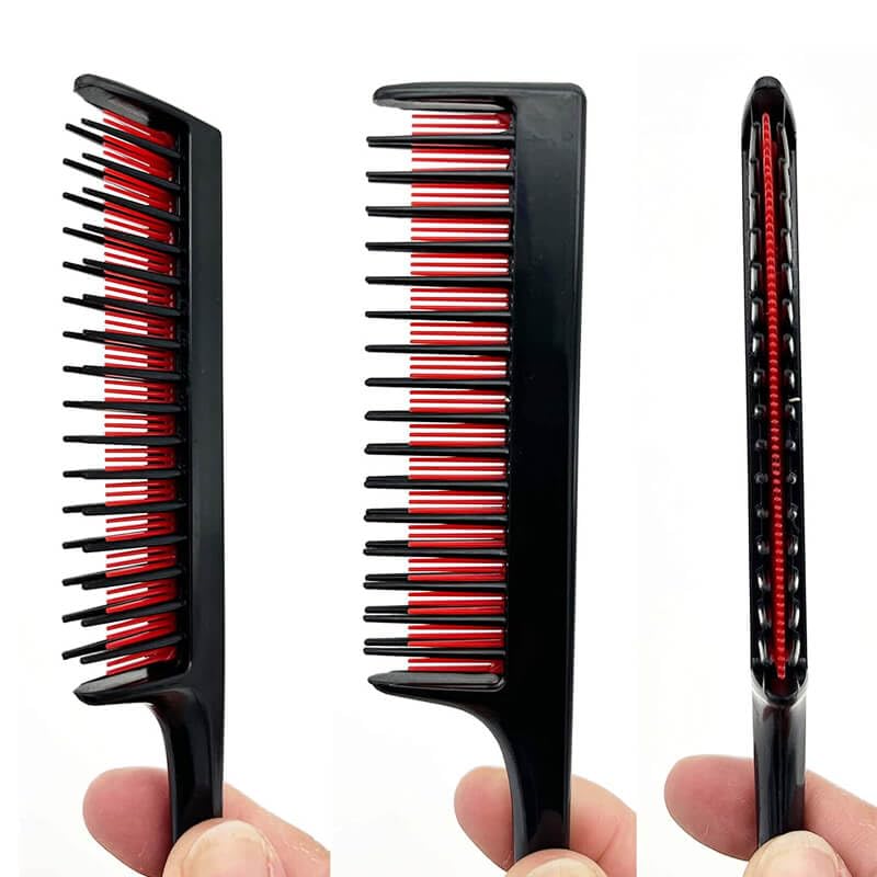 Medium Teasing Comb for Fine Hair Styling & Volume - 8.27 Inch