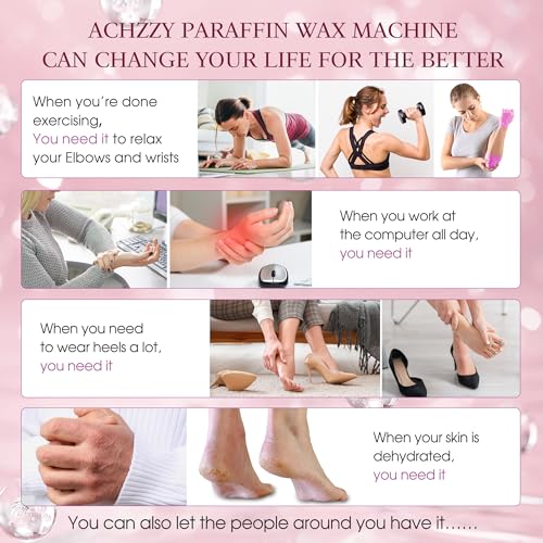 Unscented Paraffin Wax Refills for Hands & Feet - 6 Pack (2.7 lbs)