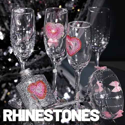 FANDAMEI Silver Rhinestones, 15000 PCS Resin Rhinestone, Non Hotfix Gems for Crafting, Flatback Rhinestones for Crafting, Clear Rhinestone for Nails, Mixed Sizes 2/3/4/5/6mm