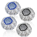 4-Piece Aluminum Foil Heat Cap Set for Deep Conditioning