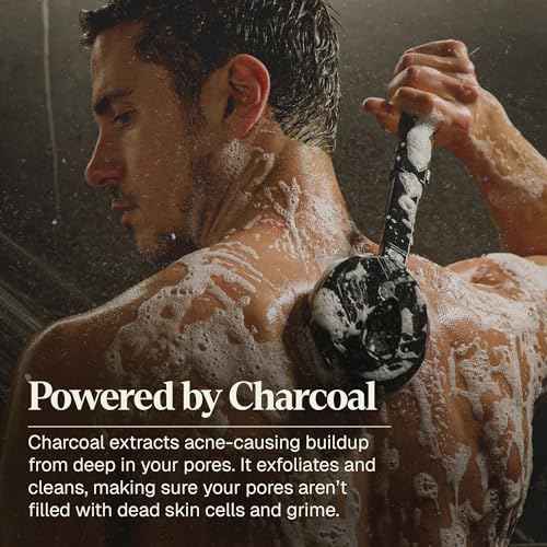 Black Wolf Deodorizing Body Wash for Men - Mens Long-Lasting Shower Gel Fights Body Odor - Hydrating & Moisturizing Body Cleanser Soap Removes Grime, Sweat & Buildup - Clean & Crisp Agave Scent