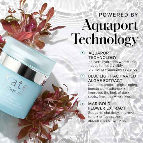Kate Somerville HydraKate Recharging Water Cream ? Facial Moisturizer, Recovers & Recharges Dry, Tired Skin, 1.7 Fl Oz