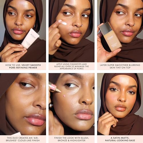 ICONIC LONDON Velvet Smooth Pore-Refining Primer - Vegan 1.01 Fl oz