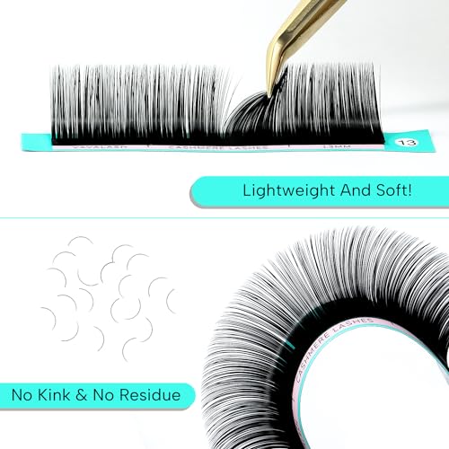 VAVALASH Cashmere Lashes 0.15mm - Premium Matte Black Eyelash Extensions