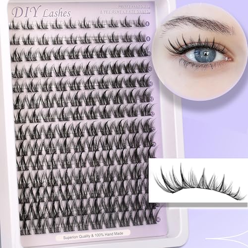 Lash Clusters 8-16MM Wispy Eyelash Extensions Natural Look