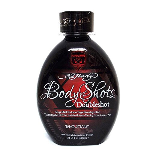 Body Shots Double Shot Tanning Lotion 13.5 oz