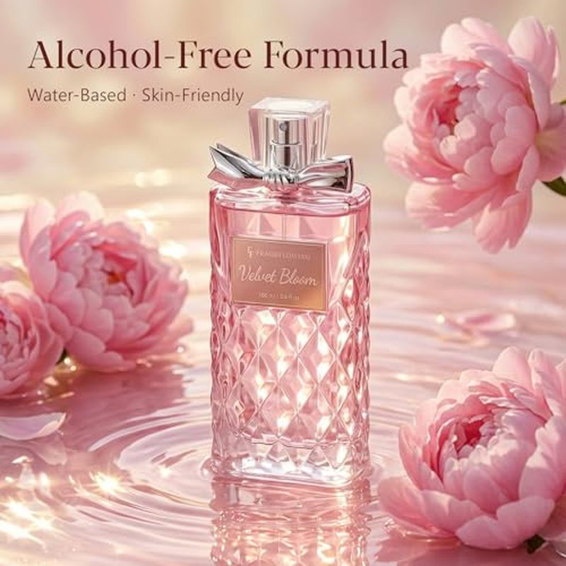 Alcohol-Free Floral Perfume for Women, 100ml - Velvet Bloom