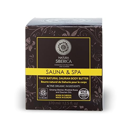 Natura Siberica Sauna & SPA Natural Rich Daurian Body Butter Active Organics 370ml by Natura Siberica