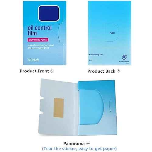 8 Packs Oil Control Film for Face (480 Sheets) - Oil Absorbing Blotting Sheets for Oily Skin, Makeup-Friendly & Portable Oil Wipes