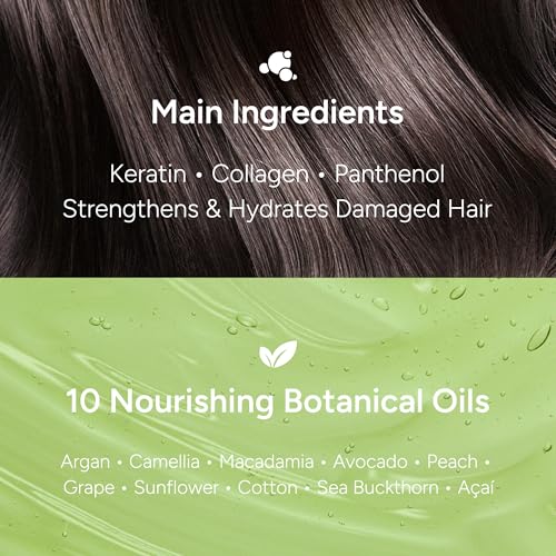 2-in-1 Hair Serum & Perfume Oil with Argan Oil for Frizz Control