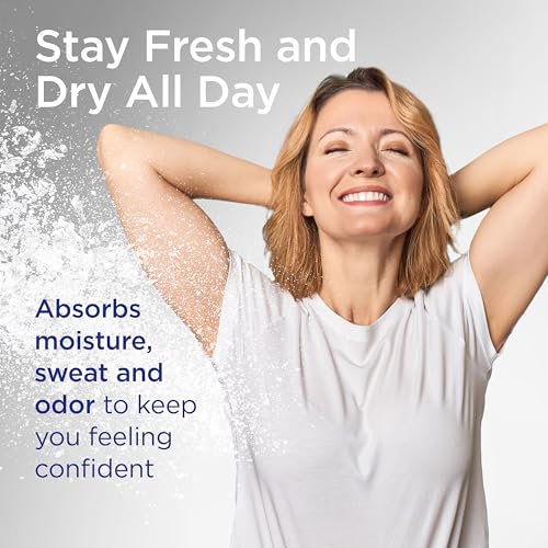 Shower to Shower Talc-Free Body Powder, 8 Oz (3 Pack)
