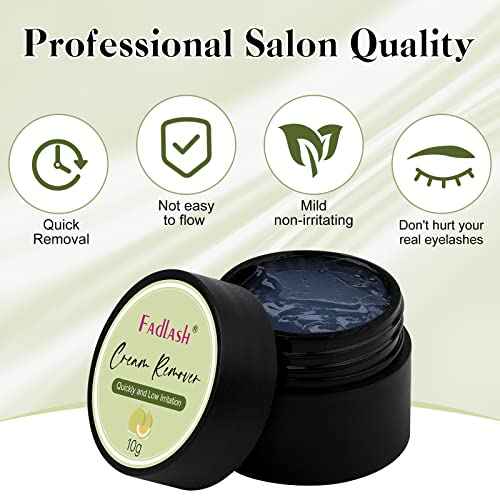 Eyelash Extension Remover 10g Cream Lash Extension Remover Dissolves Powerful Eyelash Glue Remover Low Irritation eyelash remover for lash extensions Lash Glue Remover for Sensitive Skin(Hami Melon)