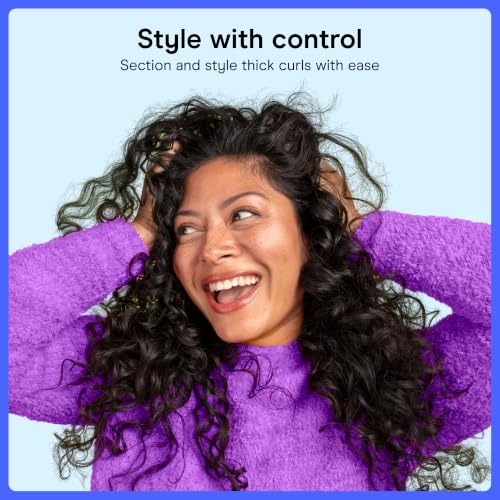 Conair Curl Define Pro Detangler Brush for Curly Hair - 3-Piece Set