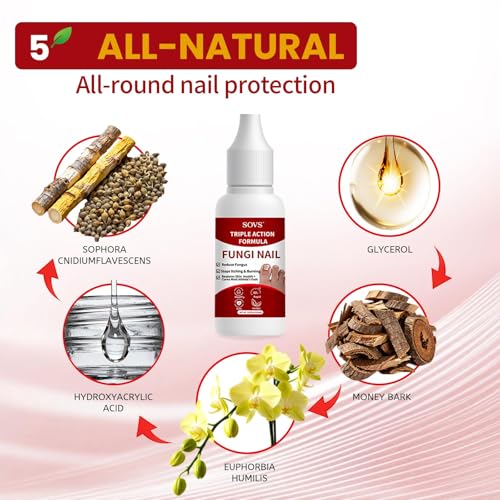 SOVS Toenail Treatment Liquid - Nail Care Solution