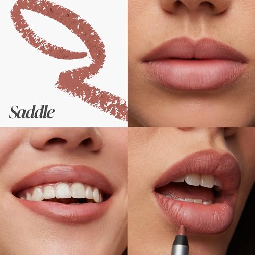Wonderskin 360 Contour Lipliner Pencil - Waterproof, Long-Lasting Saddle