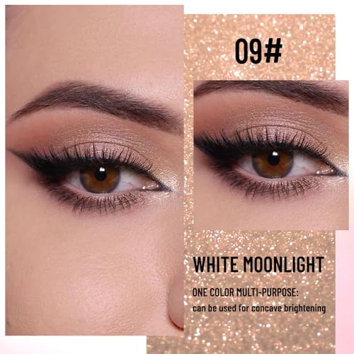 Matte Shimmer Single Eyeshadow - Highly Pigmented Long-Lasting