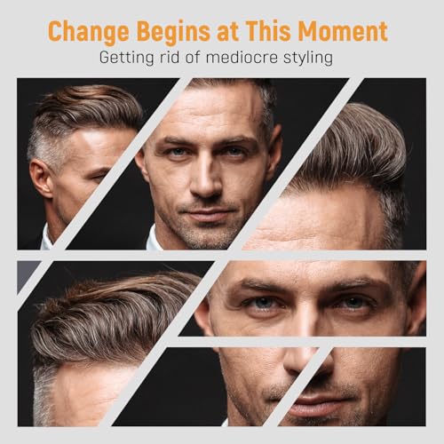 Stylemate 3-Piece Men's Hair Styling Comb Set – Wide Tooth & Fine