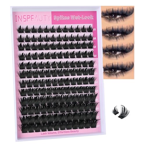 Manga Lash Clusters - Spiky Wet-Look Individual Eyelashes 10-18mm