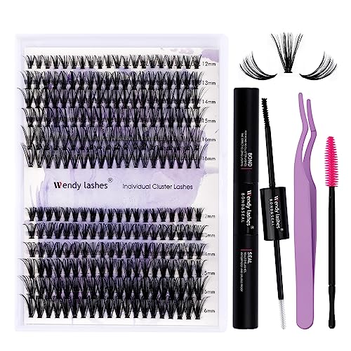 Lash Clusters Kit - DIY Eyelash Extensions with Bond & Tools