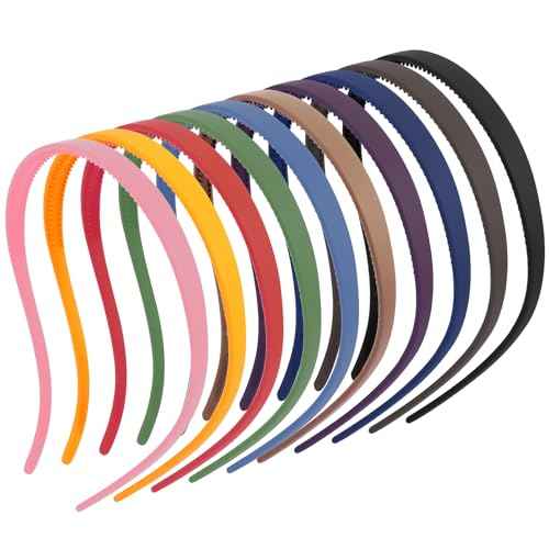 TOBATOBA Headbands for Glasses Wearers 10Pcs Sunglasses Square Headband for Women Girls, No Headache Pressure Comfortable Head Bands for Women's Hair, Non Slip Fashion Hair Accessories