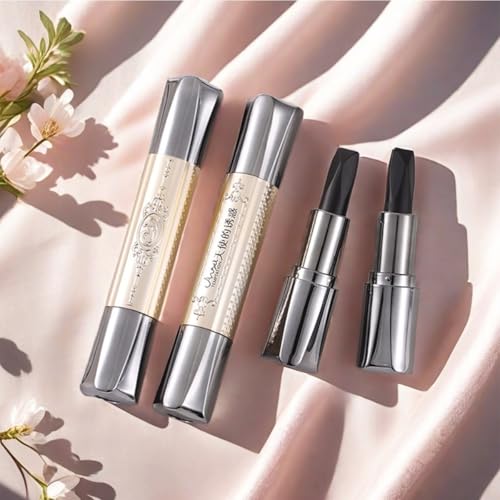 6 Colors In 1 Double Head Lipstick for Women, Silky Velvet Lipstick, No Fade No Stick Cup, Exquisite Appearance, Makeup Gift for Women