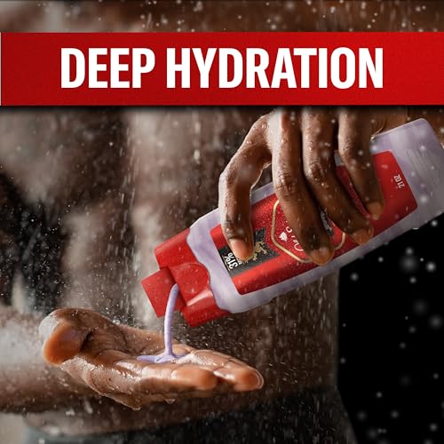 Old Spice Moisturizing Body Wash for Men, Hydro Wash, 2-in-1 Long Lasting Scent & Deep Hydration, 24/7 Shower Fresh, Swagger Scent, 21 oz (Pack of 4)