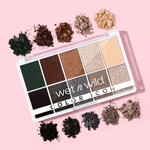 wet n wild Color Icon Eyeshadow Palette, Blue Lights Off