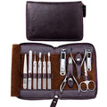 FAMILIFE 11-in-1 Manicure & Pedicure Set - Stainless Steel Nail Kit