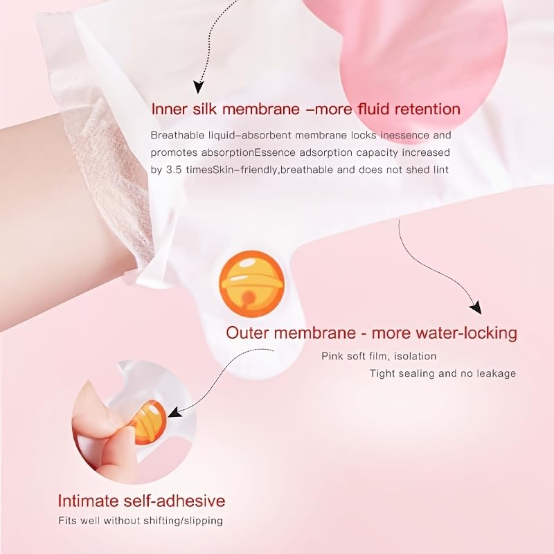 Cute Cat Paw Moisturizing & Exfoliating Hand Mask Gloves - 5 Pairs